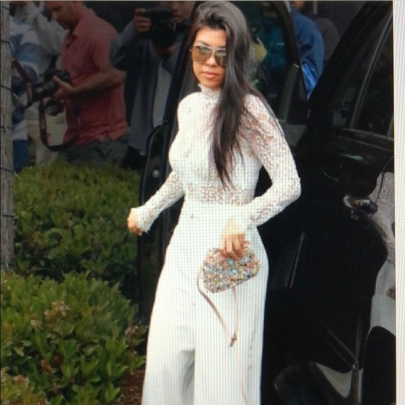misha allegra lace jumpsuit